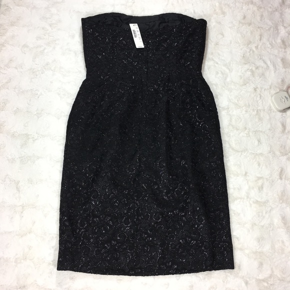 J. Crew Tinsel Lace Dress NWT Size 2 - Picture 2 of 8